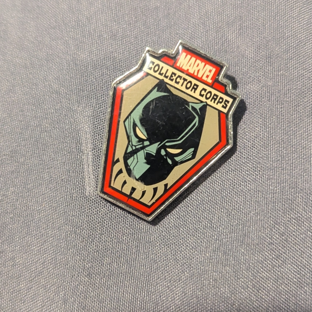Black Panther Collector Corps Pin
